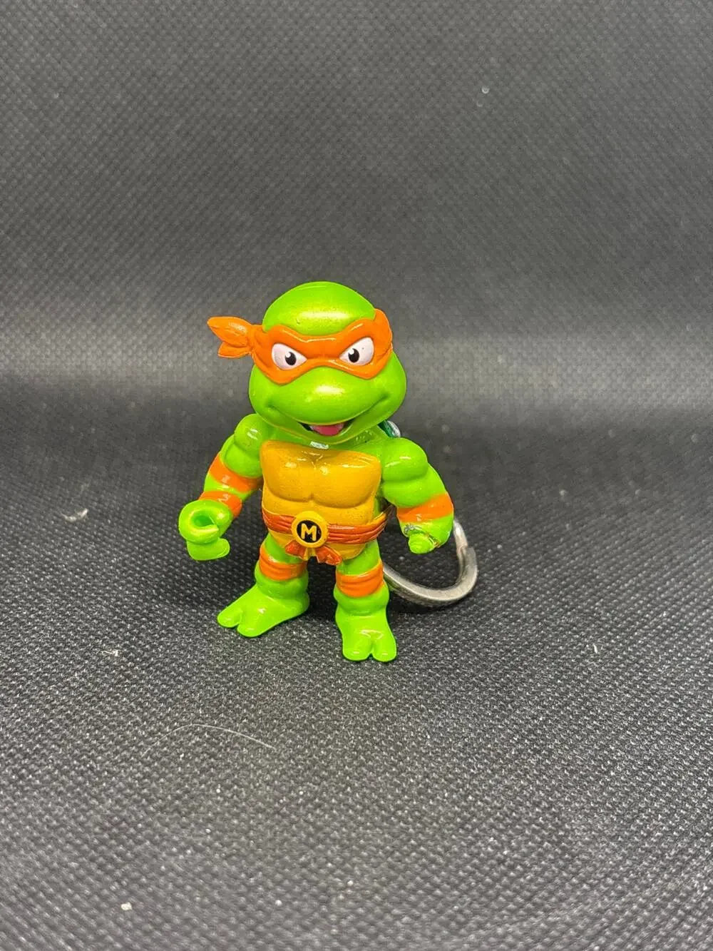 Teenage Mutant Ninja Turtles Michelangelo Die Cast Key Chain TMNT Metal